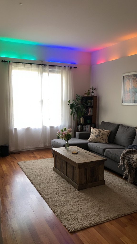 smart lighting enhances ambiance