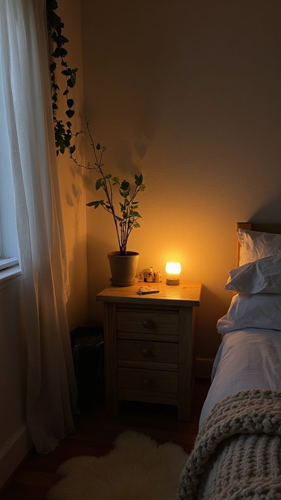 soft soothing nightlight ambiance