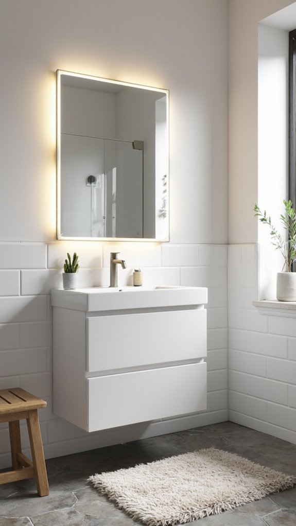 space saving wall mounted lighting