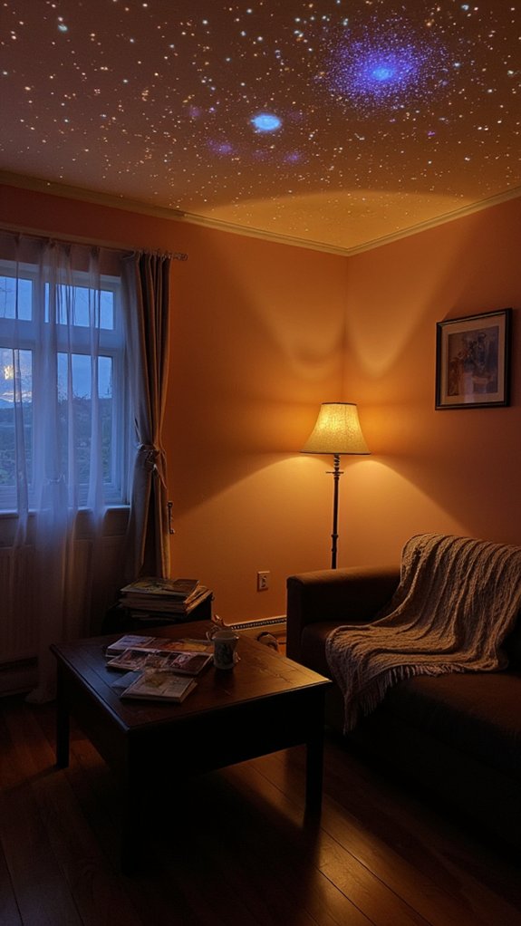 starry night projector effects