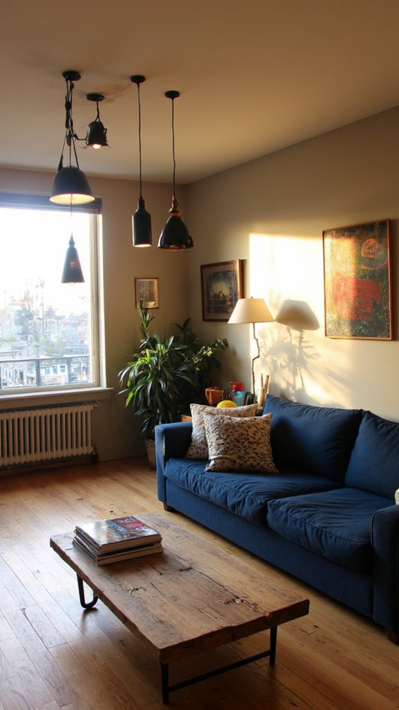 stylish focal point illumination