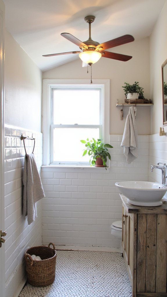 stylish functional bathroom lighting