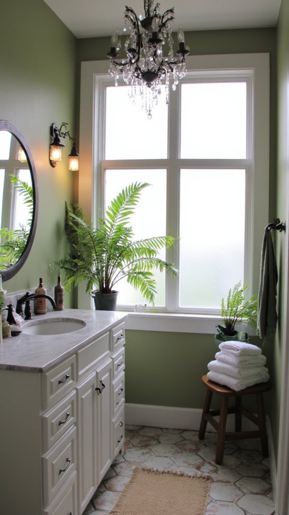 stylish functional bathroom lighting