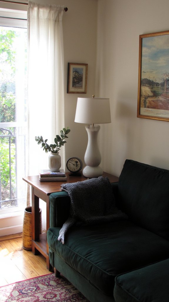 stylish lamps enhance decor