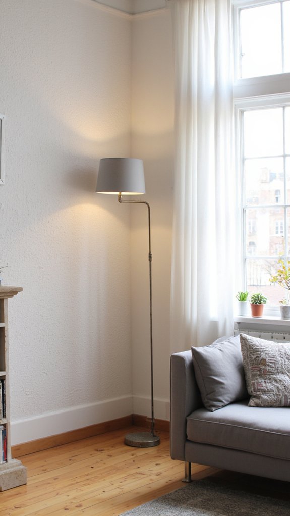 stylish minimalist floor lamps
