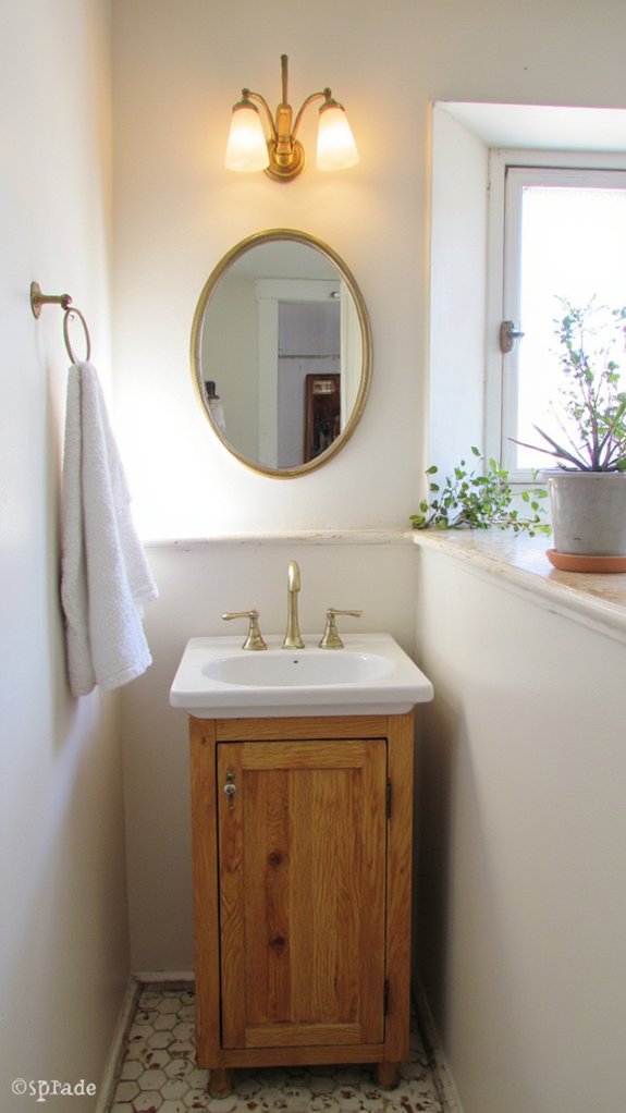 stylish wall sconces enhance ambiance