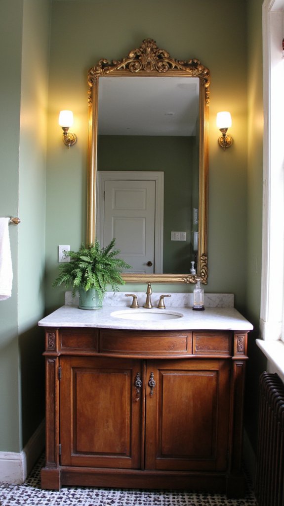 timeless charm in bathrooms