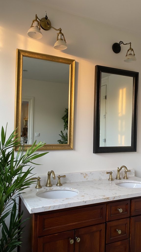 transformative double vanity aesthetics