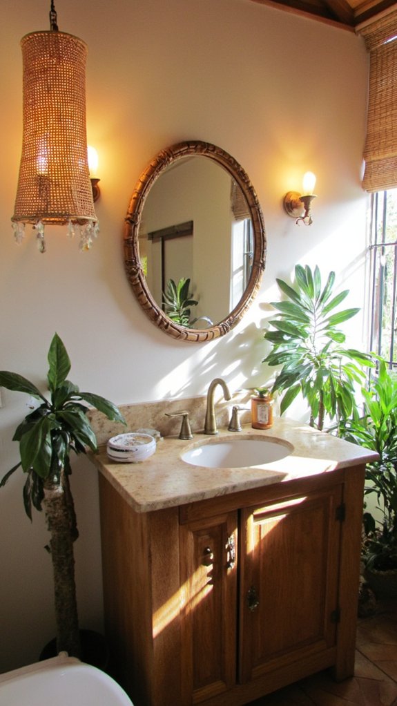 tropical vibe warm ambiance