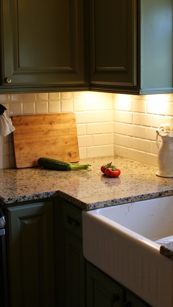 under cabinet lighting benefits kitchen