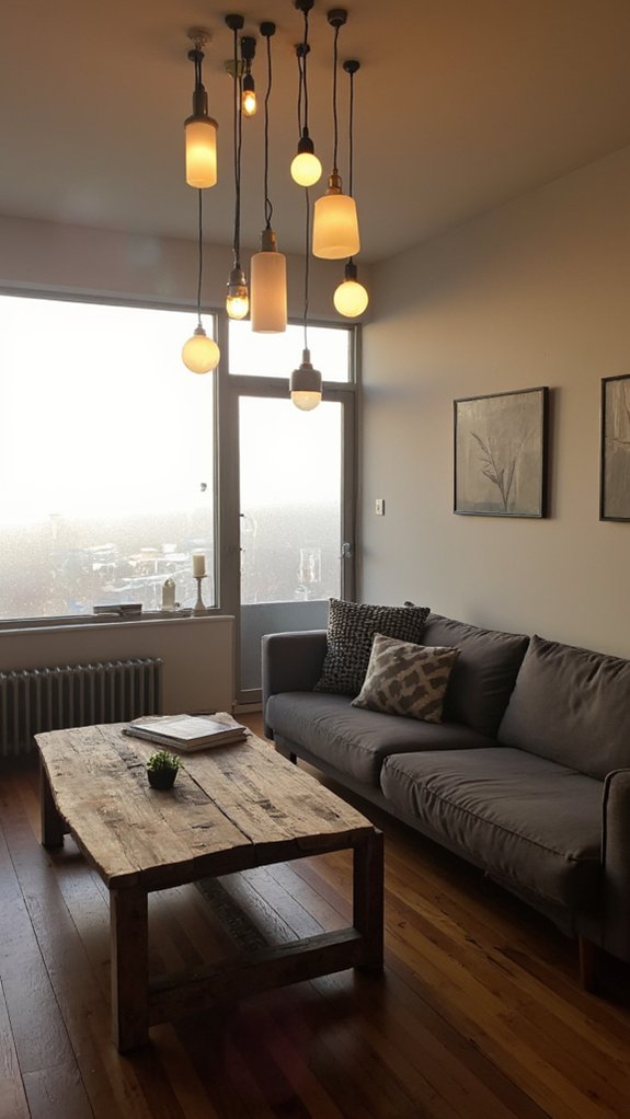 unique pendant light clusters