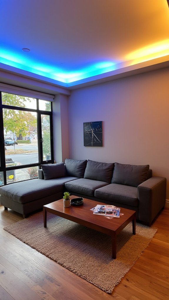 versatile mood lighting options