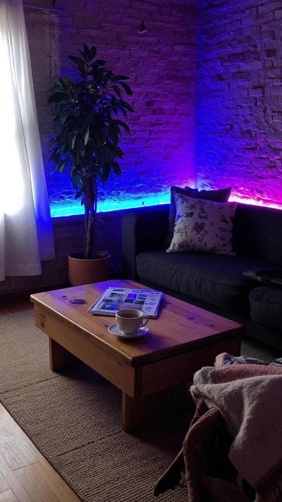 vibrant customizable led ambiance