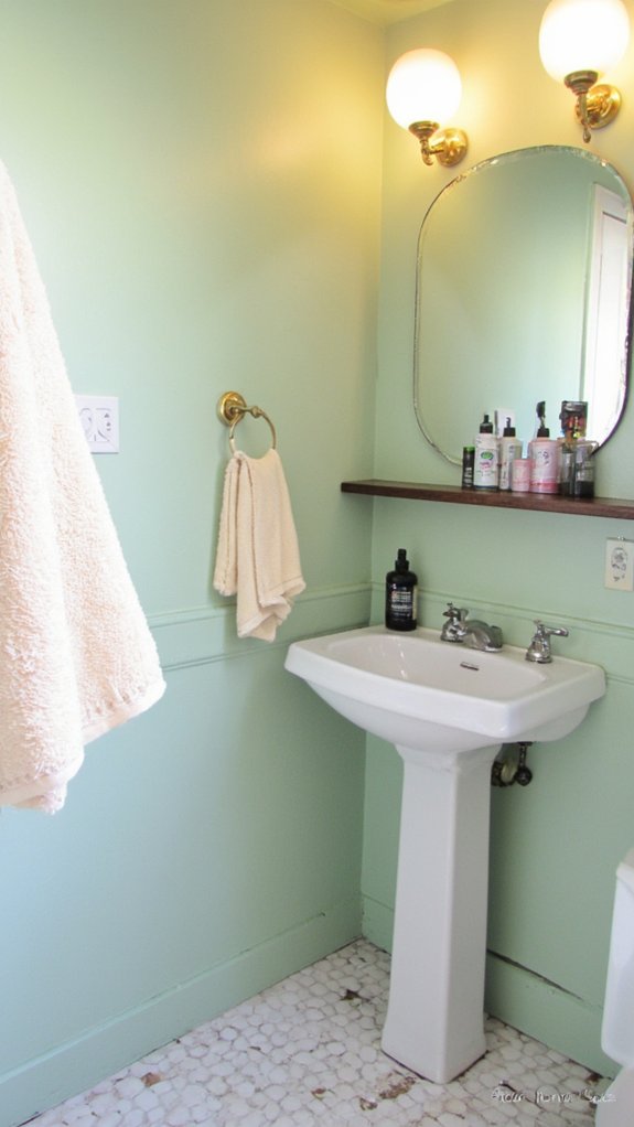 vintage warmth and character