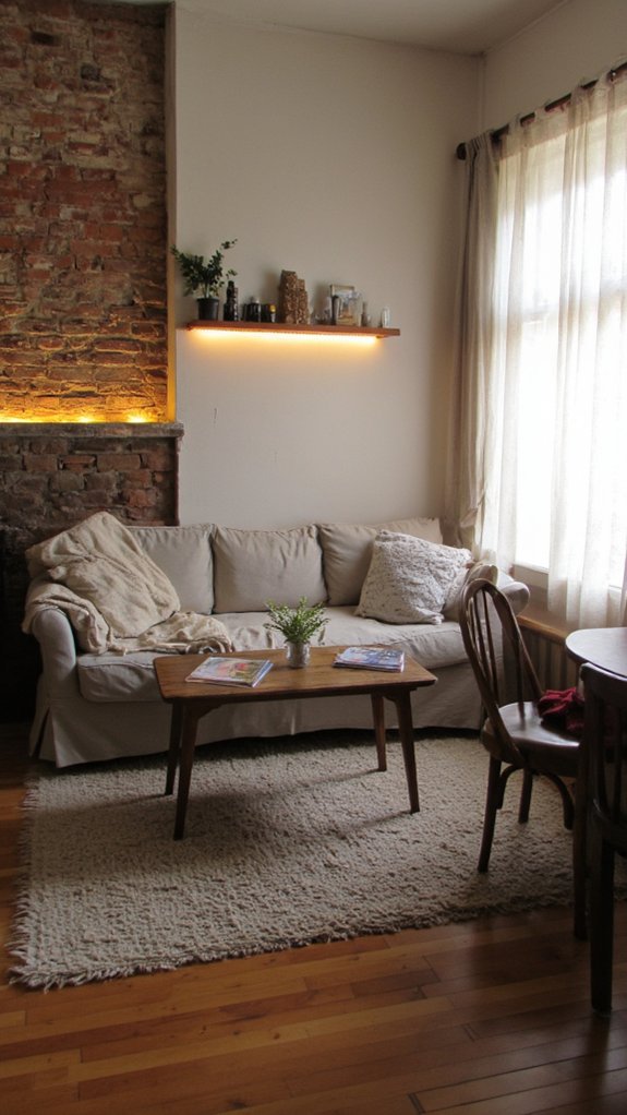 warm ambient led accents