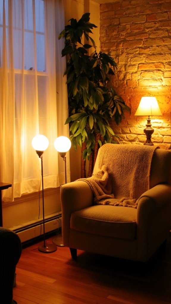 warm bulbs for coziness