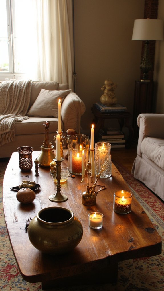warm glow decorative accents