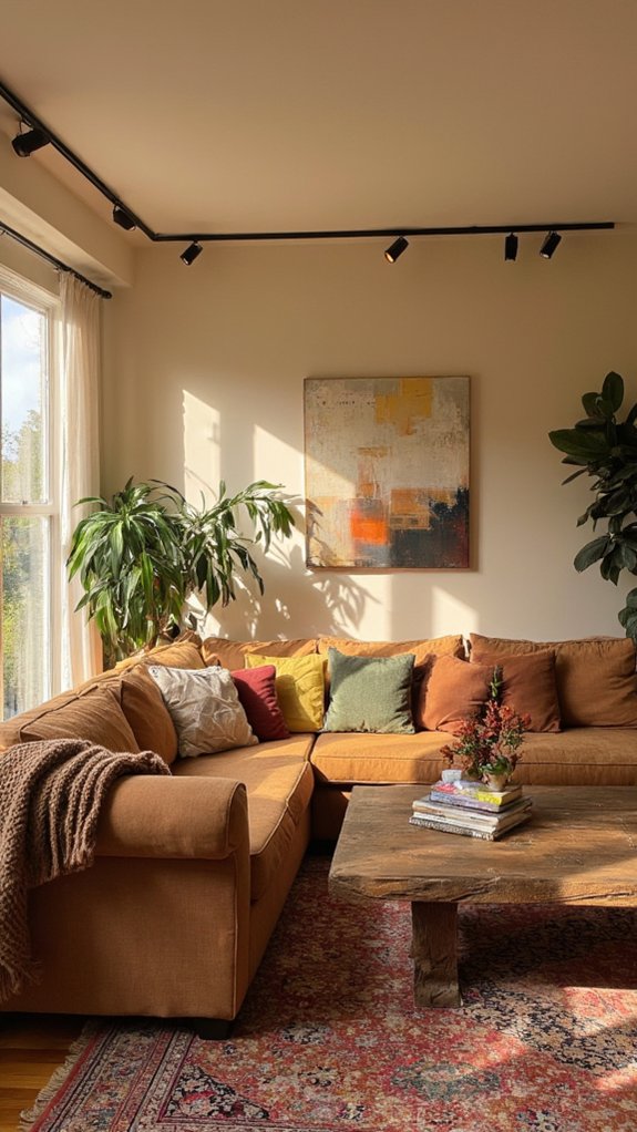 warm toned energy efficient lighting