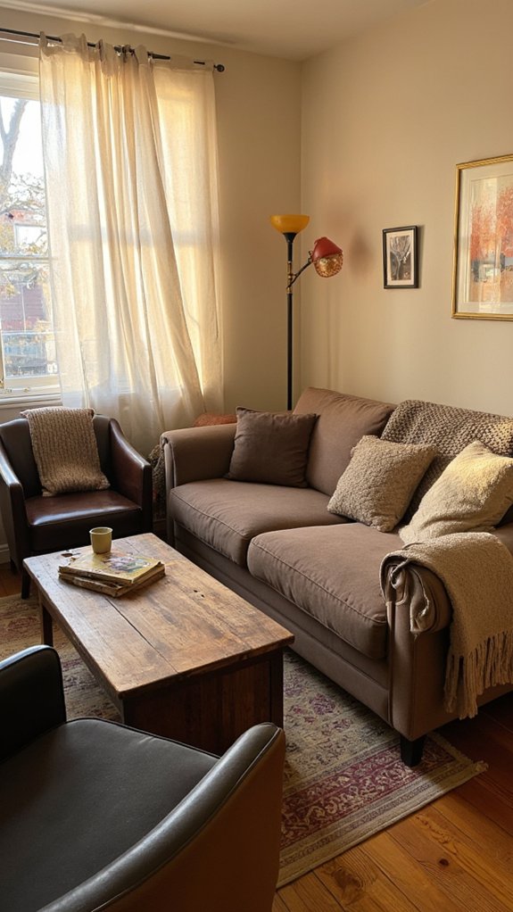 warm toned soft lighting ambiance