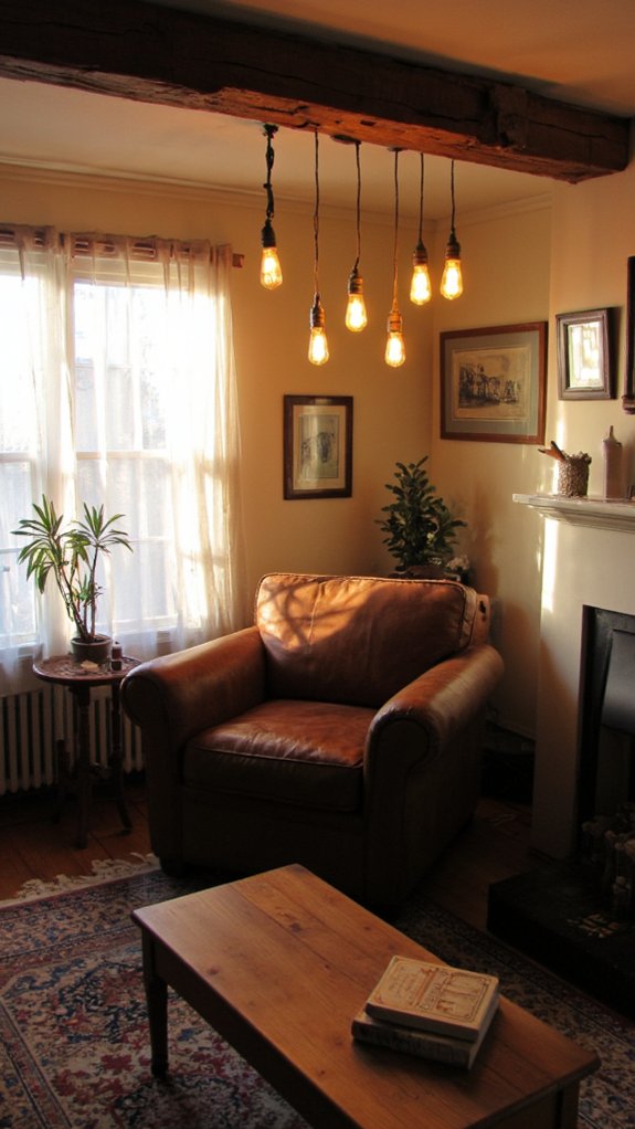 warm vintage ambiance lighting