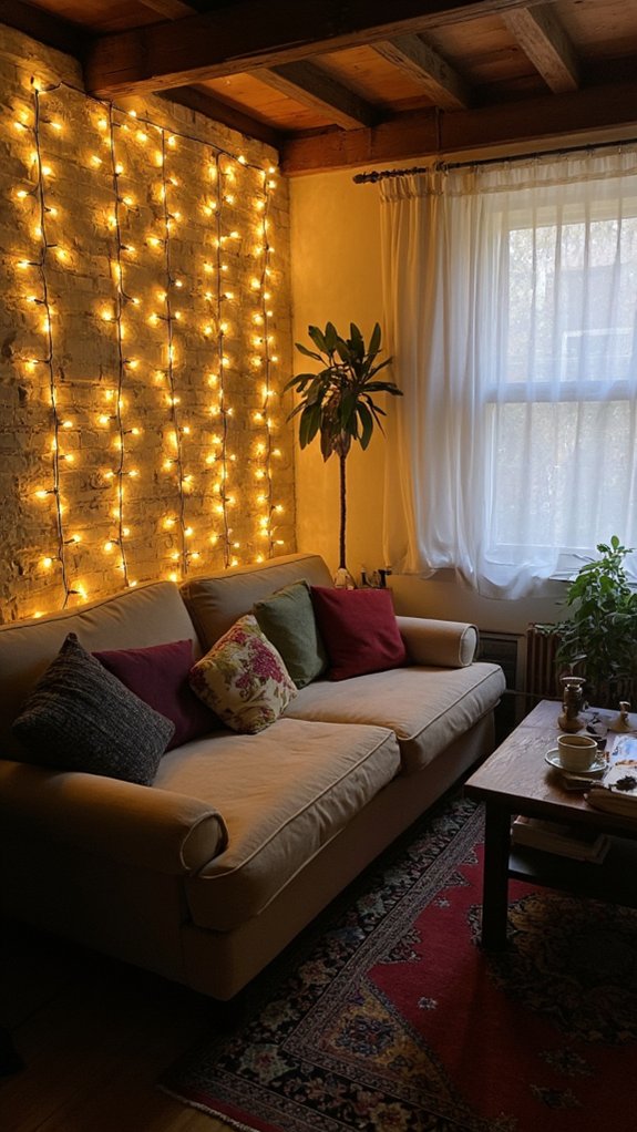 whimsical fairy light ambiance