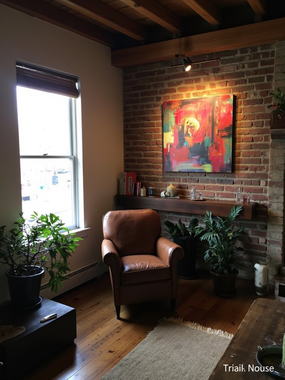 accent lighting for artwork