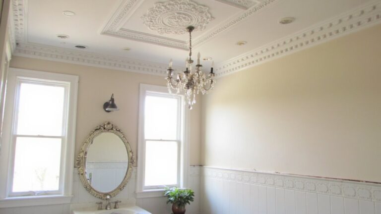 beautiful bathroom ceiling lighting