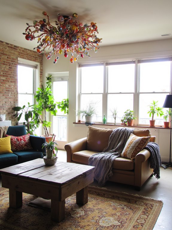 bold ceiling sculptures transform spaces