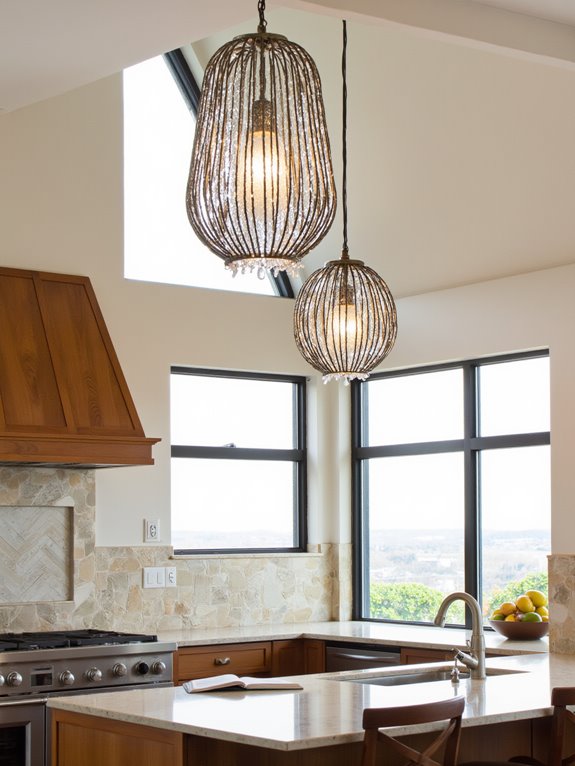 bold fixtures elevate ambiance