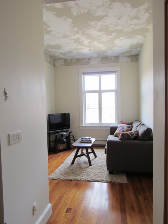 ceiling decals create illusions