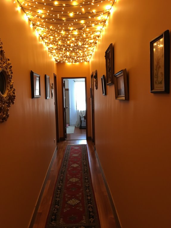 ceiling rope lights installation