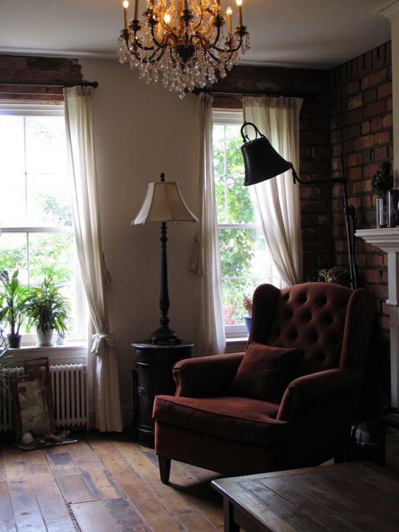 charming vintage lighting fixtures