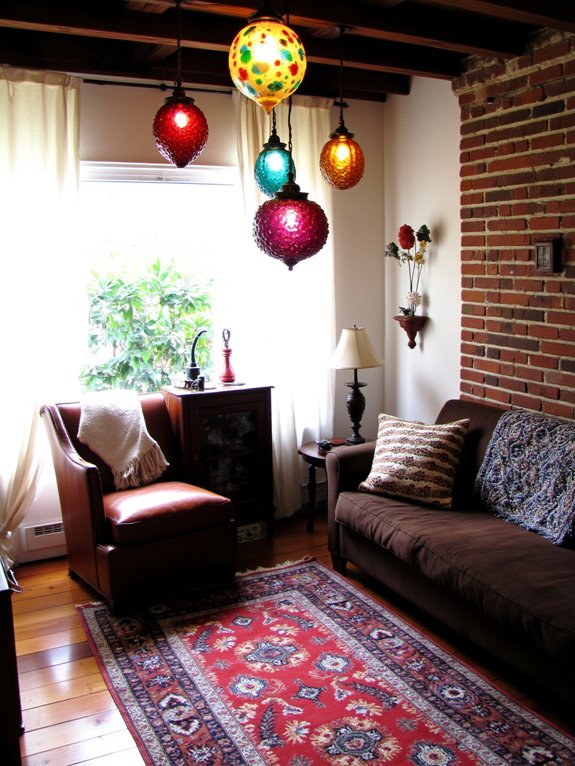 colorful fixtures express personality