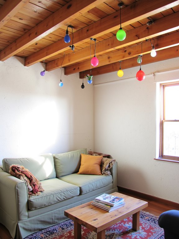 colorful statement lighting fixtures