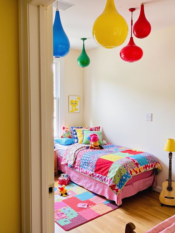 colorful whimsical lighting ideas