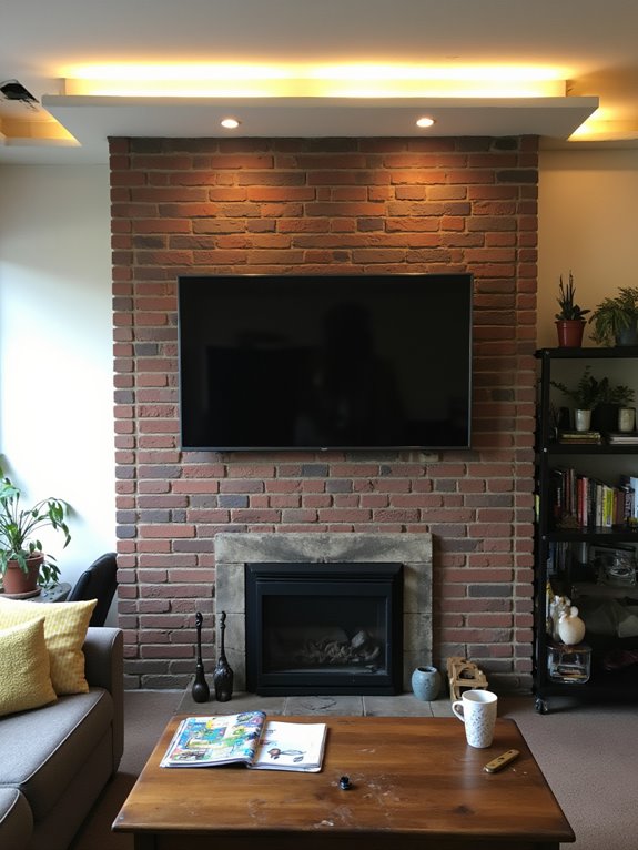 cozy glow with strip lights