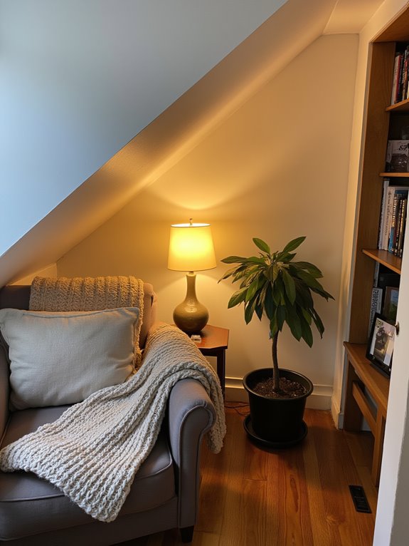 cozy nooks with table lamps