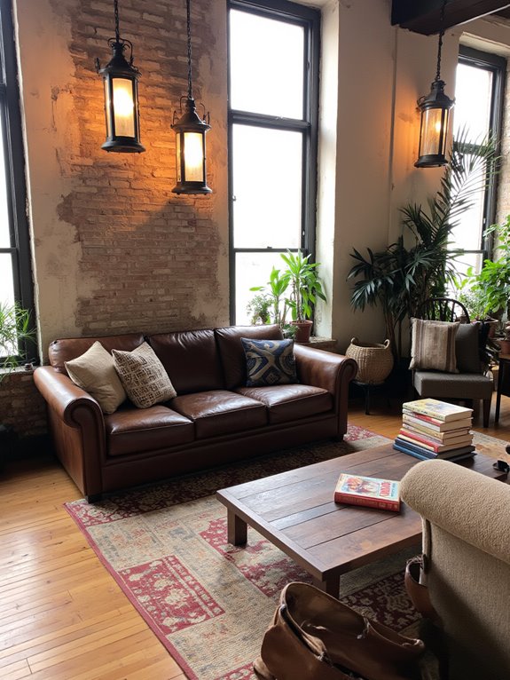 cozy rustic lantern decor