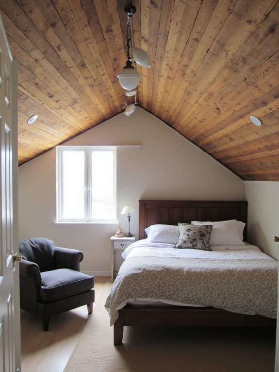 cozy vaulted ceiling sanctuary
