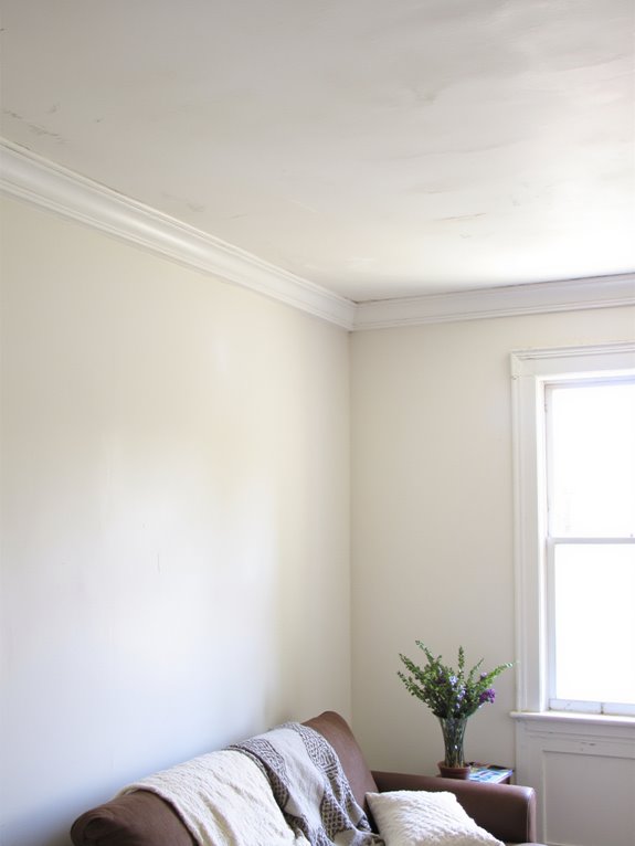 crown molding enhances room elegance