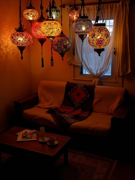 cultural ambiance through lanterns