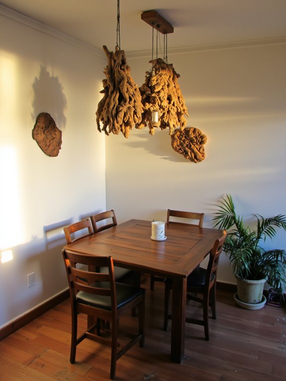 custom wooden lighting designs