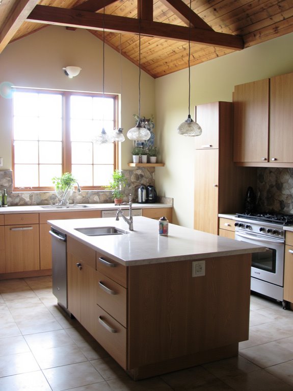 eco friendly kitchen lighting choices