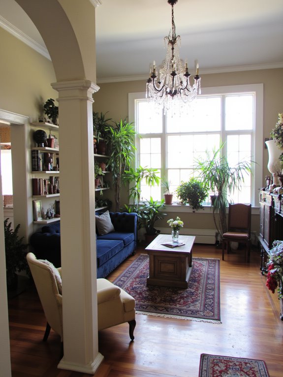 elegant focal point lighting