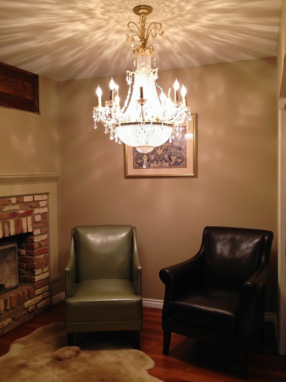 elevate space with chandeliers