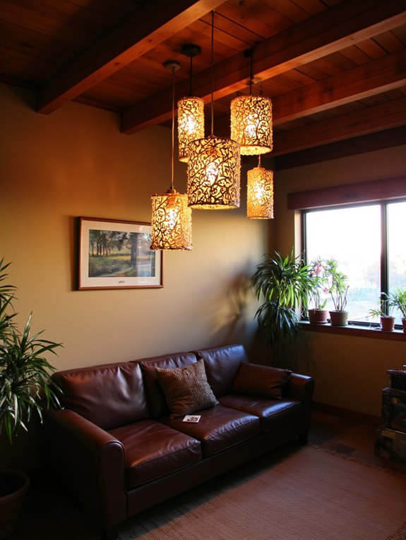 energy efficient wooden lighting