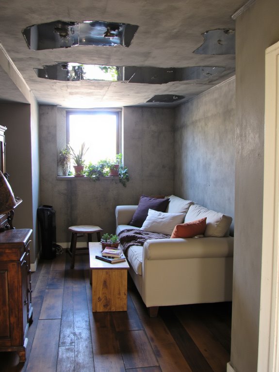 enhance brightness with mirrors