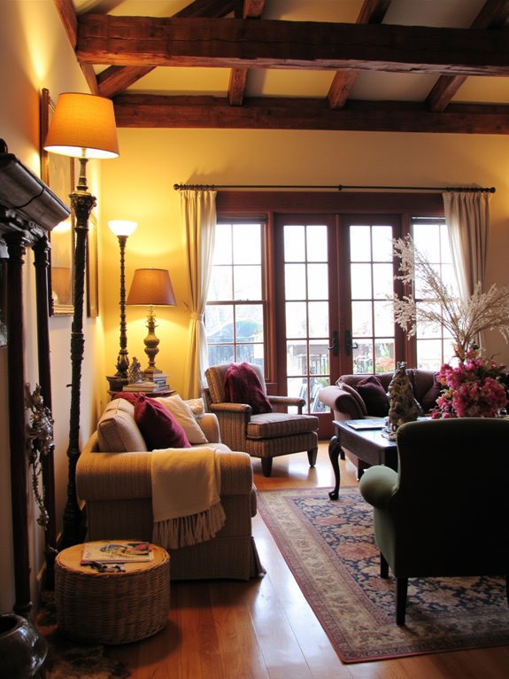 enhance space with lamps