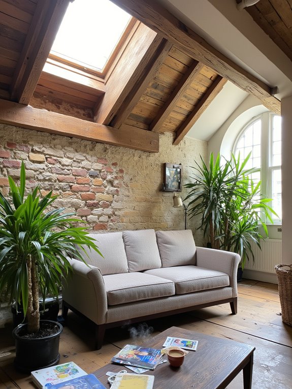 enhance space with skylights