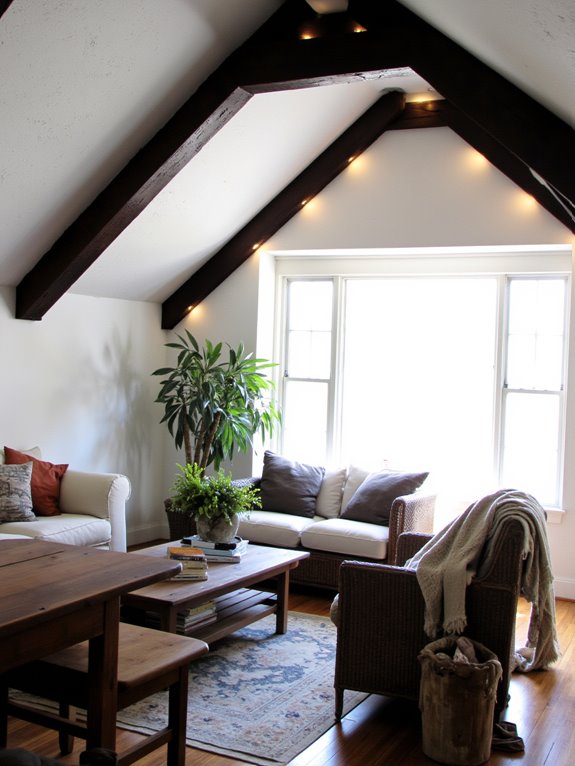 gentle backlighting for ambiance